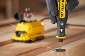 Szlifierka Stanley Szlifierko-grawerka mini akumulatorowa z zestawem akcesoriów 33 el SFMCE030B-XJ 10