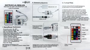 ECOLIGHT2 Eco Light* EC79900 sterownik LED RGB IR24 WiFi 96W biały 6