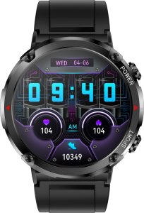 Smartwatch Gravity Zegarek męski SMARTWATCH GRAVITY GT21-6 BK/RD/BK 5