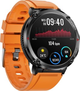 Smartwatch Gravity Zegarek męski SMARTWATCH GRAVITY GT21-2 BK/OG/BK 6