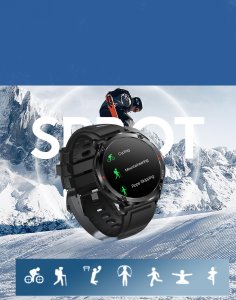 Smartwatch Gravity Zegarek męski SMARTWATCH GRAVITY GT21-7 khaki/khaki/BK 12