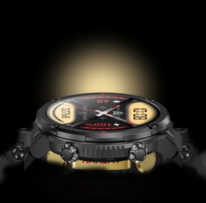 Smartwatch Gravity Zegarek męski SMARTWATCH GT21-4 BK/RD/BK 8