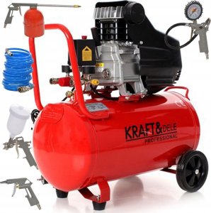 Kompresor samochodowy Kraft&Dele Kompresor olejowy 50L KD401 34