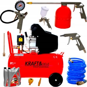 Kompresor samochodowy Kraft&Dele Kompresor olejowy 50L KD401 37