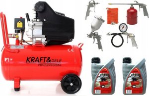 Kompresor samochodowy Kraft&Dele Kompresor olejowy 50L KD401 43