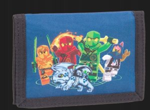 Piórnik LEGO LEGO Ninjago Wallet 10103-2403 Niebieskie One size 4