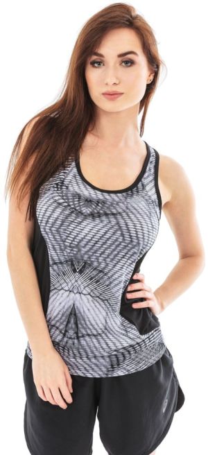 4f Koszulka damska H4L17-TSDF006 szaro-czarna r. L 5