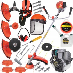 Geko Podkaszarka spalinowa BC35-2 z dodatkowym wyposażeniem (G81047) 2