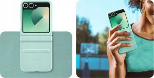 Samsung Case Samsung EF-VF741PMEGWW Z Flip6 F741 mint Flap ECO-Leather Case 2