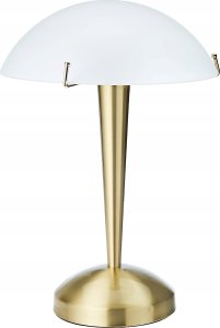 Lampa stołowa DELIGHT Trio RL Pilz II R59261008 lampa stołowa lampka 1x40W E14 mosiądz/biała 1
