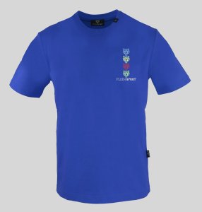 Plein Sport Koszulka T-shirt marki Plein Sport model TIPS1135 kolor Niebieski. Odzież męska. Sezon: Wiosna/Lato L 1