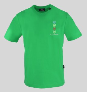 Plein Sport Koszulka T-shirt marki Plein Sport model TIPS1135 kolor Zielony. Odzież męska. Sezon: Wiosna/Lato L 1