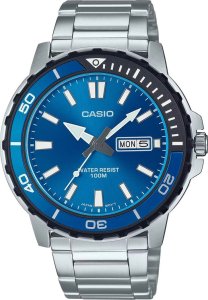 Zegarek Casio Zegarek marki Casio model MTD-125D kolor Szary. Akcesoria męski. Sezon: Cały rok NoSize 1