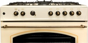 Kuchenka Ravanson Kuchnia gazowo-elektryczna Ravanson KWGE-90RC Retro (Płyta gazowa; Piekarnik elektryczny; 900mm) 4