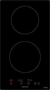 Kuchenka MPM Minikuchnia zestaw AGD 4w1 MPM SMK-03 płyta indukcyjna, lodówka, szafka i zlew inox 3