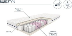 Optimum Materac kieszeniowy BURSZTYN 160x200 OPTI-MED 2