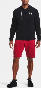 Under Armour Bluza UNDER ARMOUR Męska Na zamek z kapturem UA Rival Terry Czarna M 11