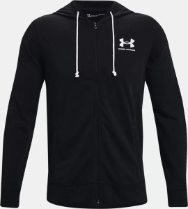 Under Armour Bluza UNDER ARMOUR Męska Na zamek z kapturem UA Rival Terry Czarna M 14