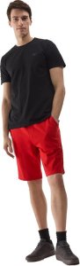 4f Spodenki dresowe 4F Męskie krótkie Czerwone Szorty sportowe S 3