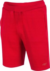4f Spodenki dresowe 4F Męskie krótkie Czerwone Szorty sportowe S 6