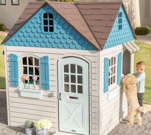 Lifetime Lifetime domek do zabawy dla dzieci w kolorze szaro-niebieskim 1