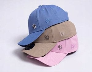 New Era Czapka z daszkiem NEW ERA damska NYY MLB Flawless 9FORTY różowa 11
