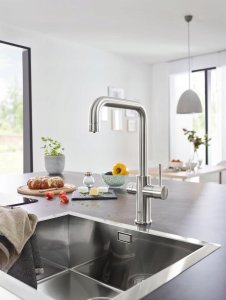 Bateria kuchenna Grohe BLUE HOME Z WYLEWKĄ L 31454KS1 4