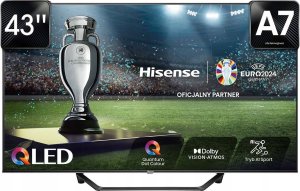 Telewizor Hisense Smart TV Hisense 43A7NQ 4K Ultra HD 43" QLED 2
