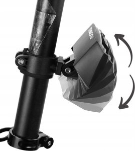 RockBros Lampka rowerowa tylna z pilotem laserem i funkcją kierunkowskazów USB-A 7