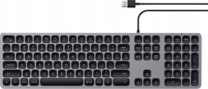Klawiatura Satechi Klawiatura aluminiowa Satechi Aluminum Wired Keyboard USB-A space gray 5