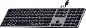 Klawiatura Satechi Klawiatura aluminiowa Satechi Aluminum Wired Keyboard USB-A space gray 6