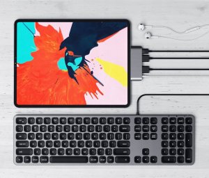 Klawiatura Satechi Klawiatura aluminiowa Satechi Aluminum Wired Keyboard USB-A space gray 7