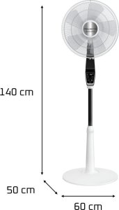 Rowenta Wentylator stołowy Rowenta VU5690 34 W Biały 2