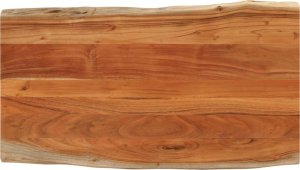 vidaXL vidaXL Blat stołu, 120x60x2,5 cm, drewno akacjowe, naturalna krawędź 1