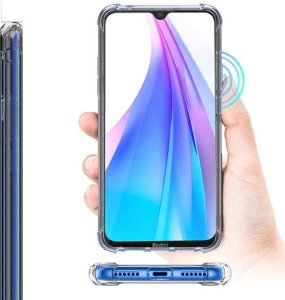 Braders Etui Anti Shock do Xiaomi Redmi Note 8T + szkło 5