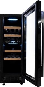Chłodziarka do wina Kluge Kluge KCW1702B WINIARKA 30cm DO ZABUDOWY POD BLATEM 5
