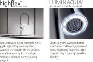 Bateria kuchenna KWC KWC Zoe Touch Light PRO stal szlachetna 5