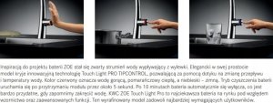 Bateria kuchenna KWC KWC Zoe Touch Light PRO stal szlachetna 6