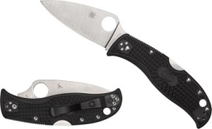 Spyderco Spyderco LEAFJUMPER FRN BLACK PLAIN C262PBK 1