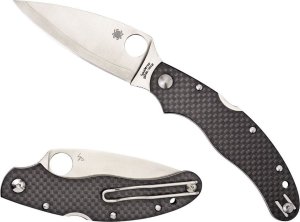 Spyderco Spyderco CALY 3.5 CARBON FIBER ZDP189 PLAIN C144CFPE 1