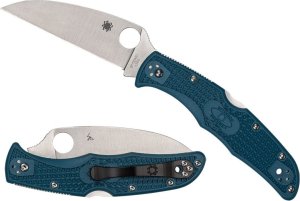 Spyderco Spyderco ENDURA 4 FRN BLUE WHARNCLIFFE C10FPWK390 1