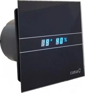 Cata Wentylator łazienkowy CATA E100 GTH Czarny z czujnikiem wilgotności 11