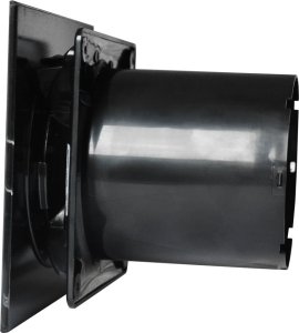 Cata Wentylator łazienkowy CATA E100 GTH Czarny z czujnikiem wilgotności 3