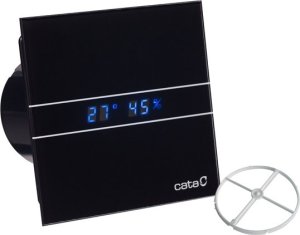 Cata Wentylator łazienkowy CATA E100 GTH Czarny z czujnikiem wilgotności 6