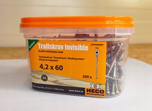 Heco Wood screws for terraces "HECO" 4.2x60 A4, 200 pcs. 3