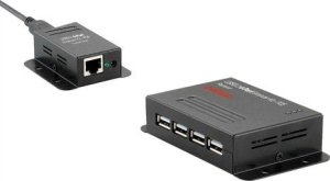 Roline Przedłużacz USB 2.0 przez RJ45, 4x USB, maks. 50m 11
