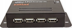 Roline Przedłużacz USB 2.0 przez RJ45, 4x USB, maks. 50m 8