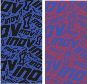 Triton Wielofunkcyjne Chusty inov-8 Wrag. Niebiesko-czarna i różowo-niebieska. Uniwersalny 2