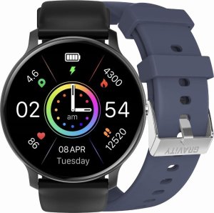 Smartwatch Gravity Zegarek SMARTWATCH - GT1-1 PRO BK/BK/BU 1