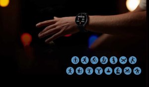 Smartwatch Gravity Zegarek SMARTWATCH - GT1-5 PRO PK/PK/BK 12